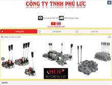 Tablet Screenshot of phuluc.com.vn
